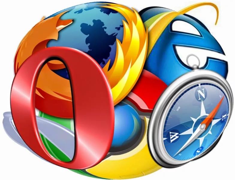 Internet Explorer, Mozilla Firefox, Opera, Google Chrome, Яндекс браузер